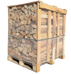 Bois de chauffage 33 cm - Brandhout 33 cm gestapeld op pallet - 1,75 m³ (2,5 stères)