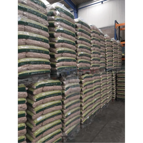 Mecklenburger Energiepellets – Witte Houtpellets – 65 zakken à 15 kg