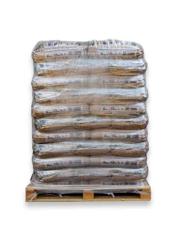 Pellet Naturkraft – Pallet van 66 zakken van 15 kg