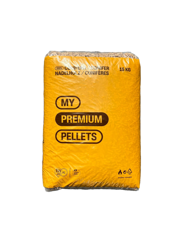 My Pellets - Enplus A1 - 70 Zakken van 15 kg – 1050 kg