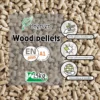 WOOD PELLETS - Houtpellets zak 15 KG - X80 zakken - 1200KG - ENERVER