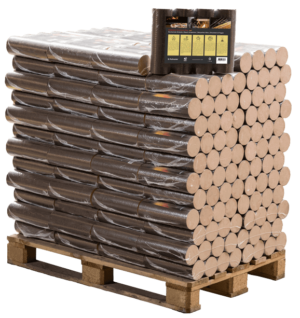 beuk briketten Ronde Beuk Briketten - 96 pakken – 960 kg - 30 cm lengte