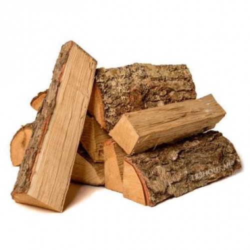 Halve pallet droog eiken brandhout - 1m³