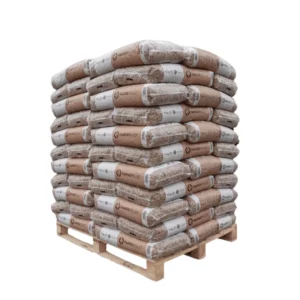 Hansepellet Witte Houtpellets – 66 zakken à 15 kg – 990 kg