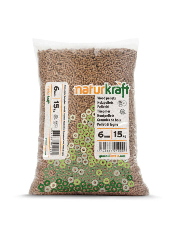 Pellet Naturkraft – Pallet van 66 zakken van 15 kg