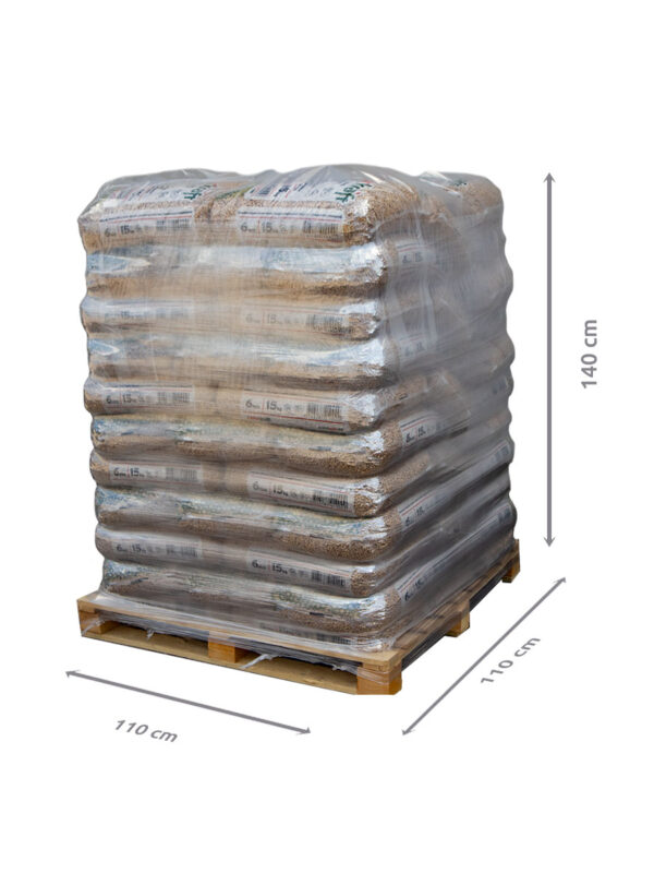 Pellet Naturkraft – Pallet van 66 zakken van 15 kg